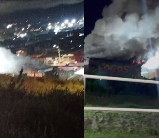 Incêndio Destrói Casa De Fogos E Causa Explosões Em Simões Filho Incêndio Destrói Casa De Fogos E Causa Explosões Em Simões Filho