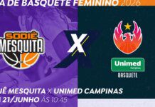 LBF: TV Brasil transmite Sodiê Mesquita x Unimed Campinas no domingo LBF: TV Brasil transmite Sodiê Mesquita x Unimed Campinas no domingo