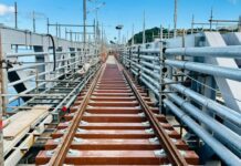 Obras Do VLT Avançam Com Instalação Dos Primeiros Trilhos Na Ponte São João Obras Do VLT Avançam Com Instalação Dos Primeiros Trilhos Na Ponte São João