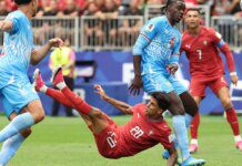 Portugal e RD Congo empatam; congoleses marcam primeiro gol em Copas Portugal e RD Congo empatam; congoleses marcam primeiro gol em Copas