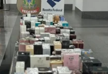 Receita E Polícia Federal Apreendem R$ 100 Mil Em Perfumes Importados No Aeroporto De Salvador Receita E Polícia Federal Apreendem R$ 100 Mil Em Perfumes Importados No Aeroporto De Salvador