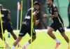 Seleção brasileira se reapresenta e faz 1º treino para encarar Haiti Seleção brasileira se reapresenta e faz 1º treino para encarar Haiti