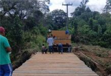 Ação conjunta entre Prefeitura e agricultores recupera Ponte do Lourenço no distrito de Rio do Braço