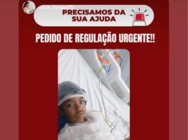 Ilhéus:Criança de 7 anos diagnosticada com tumor cerebral aguarda vaga urgente em Salvador para tratamento especializado