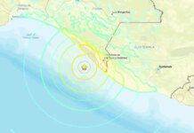 Terremoto de magnitude 7,4 atinge Puerto Madero, no México