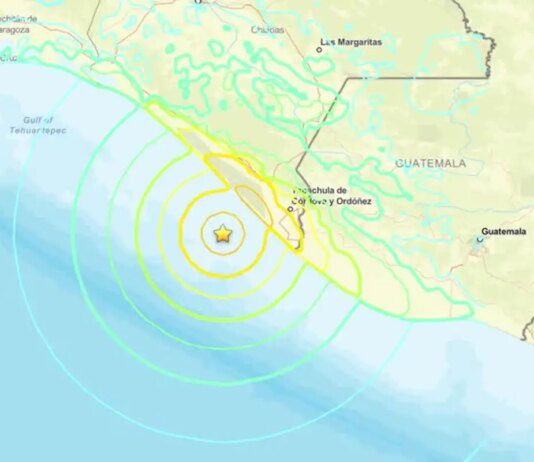 Terremoto de magnitude 7,4 atinge Puerto Madero, no México