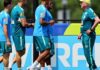 Brasil inicia preparação para oitavas da Copa contra Noruega Brasil inicia preparação para oitavas da Copa contra Noruega