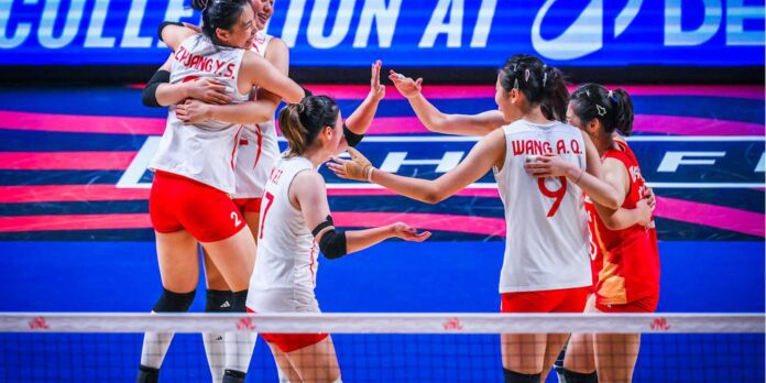 China surpreende EUA e vai à semi da Liga das China surpreende EUA e vai à semi da Liga das Nações de vôlei feminino