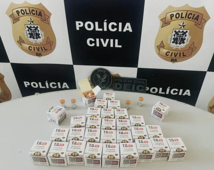 Polícia Civil Apreende Carga Ilegal Do Emagrecedor Mounjaro Na Bahia Polícia Civil Apreende Carga Ilegal Do Emagrecedor Mounjaro Na Bahia