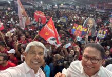 Jerônimo Rodrigues reúne 15 mil pessoas em Itabuna e fortalece mobilização no sul da Bahia