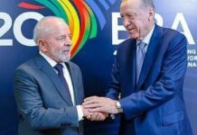 Lula e Erdogan combinam criação de conselho entre Brasil e Turquia