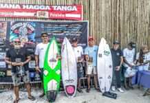 Circuito do Cacau Surf 2026 reúne atletas e define campeões da primeira etapa em Olivença.