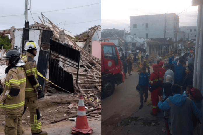 Explosão Assusta Moradores E Deixa Três Residências Destruídas Em Santo Antônio De Jesus