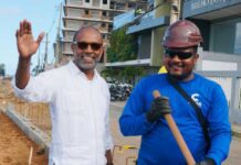 Bebeto acompanha andamento das obras da BA-001 e situação dos cabaneiros de Ilhéus.