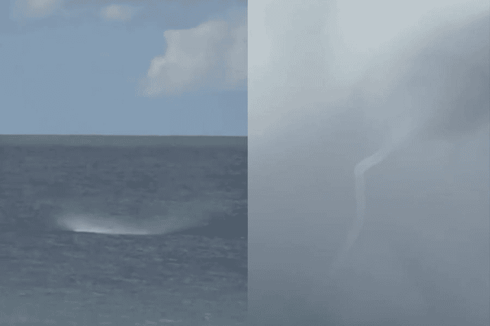 VÍDEO: O Que Era Aquela Espiral No Mar? Tromba-d’água Chama A Atenção De Banhistas Em Salvador