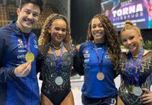 Brasil fecha Copa do Mundo de ginástica com mais cinco pódios Brasil fecha Copa do Mundo de ginástica com mais cinco pódios