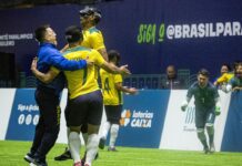 Futebol de cegos: Brasil vai à final da Copa América contra Colômbia Futebol de cegos: Brasil vai à final da Copa América contra Colômbia