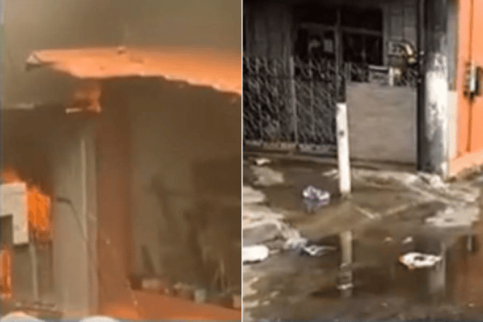 Incêndio Atinge Casa De Três Andares No Largo Do Tanque, Em Salvador