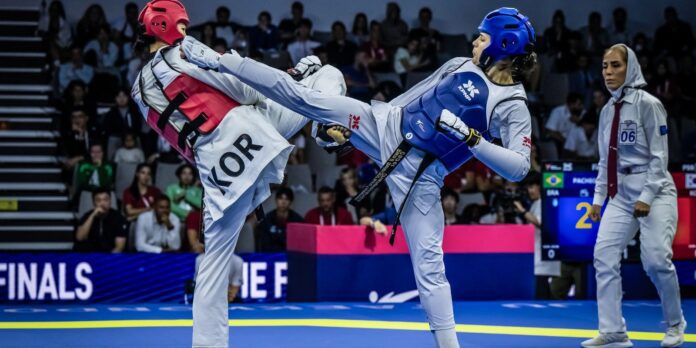 Maria Clara Pacheco mantém hegemonia no ciclo olímpico do taekwondo Maria Clara Pacheco mantém hegemonia no ciclo olímpico do taekwondo