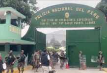 Peru declara estado de emergência em cinco presídios de alta segurança