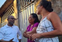 Bebeto faz corpo a corpo no Alto do Coqueiro e destaca emendas para áreas de risco de Ilhéus