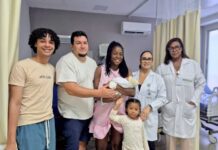 Materno-Infantil de Ilhéus promove acolhimento sem fronteira e realiza parto em americana sem domínio da língua portuguesa.