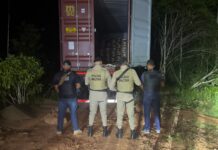 Ação conjunta recupera em Ibirapitanga carga de cacau em pó avaliada em R$ 500 mil