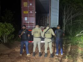 Ação conjunta recupera em Ibirapitanga carga de cacau em pó avaliada em R$ 500 mil