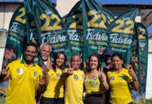 Ato em apoio a Flávio Bolsonaro acontece neste sábado em Ilhéus.