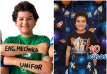 Aos 10 anos, menino baiano conquista 3º lugar em vestibular de Engenharia Mecânica