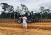 Jé Assunção acompanha obras do bairro Antônio Anacleto, em Itamarati