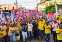 Teotônio Vilela abraça Bebeto e confirma força da candidatura em Ilhéus